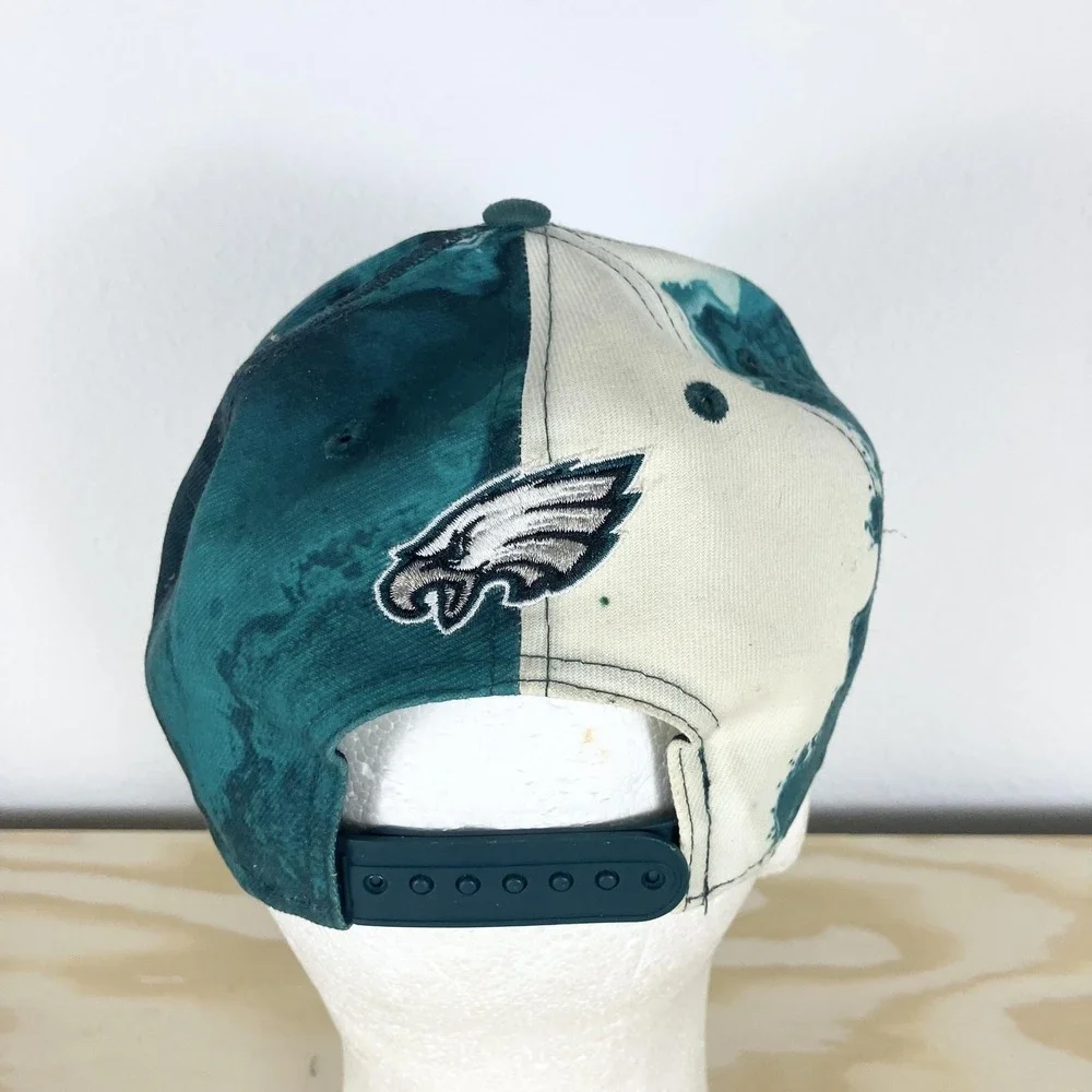 Philadelphia Eagles‎ Hat Cap Snap Back Mens One Size Green NFL Football New Era